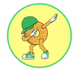 Boom Bagel logo.